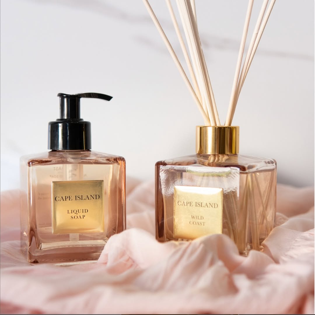 Cape Island candles and home fragrance at Elite Furniture, Harare.